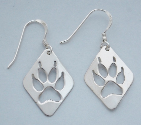 Wolf Track Earrings 