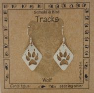Wolf Track Earrings 