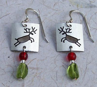 Reindeer Earrings