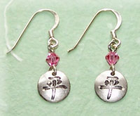 Peace Character Earrings 