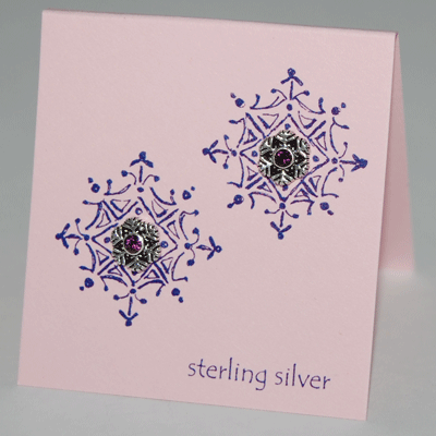 Snowflake Crystals - amethyst