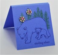 Snowflake Crystals - rose