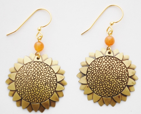 Sunflower Earrings