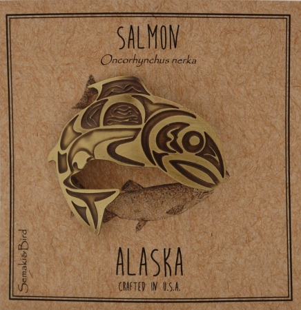 Salmon Pin