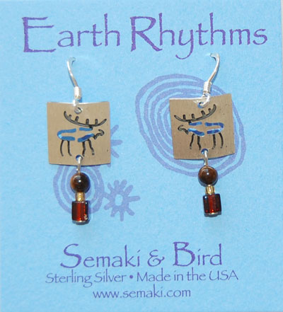 Moose Earth Rhythm Earrings
