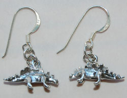 Stegosaurus Earrings 