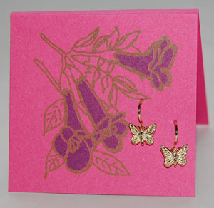 Butterfly Earrings - gold