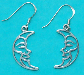 Quarter Moon Earrings