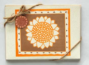 Sunflower Box Note Cards