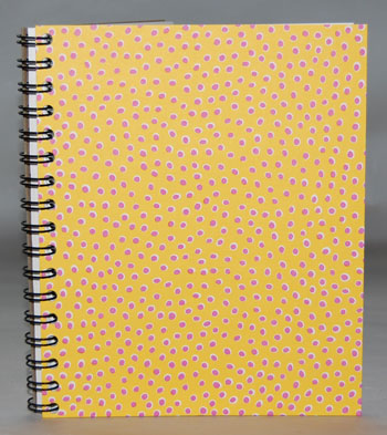 Dots Hand Silk-screen Journal