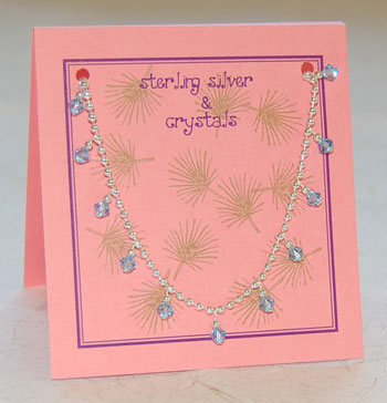 Crystal Necklace - aquamarine