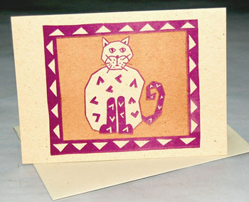 Cat Note Card