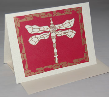 Dragonfly Note Card