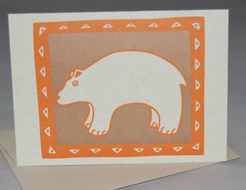 Bear Note Card