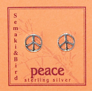 Peace Sign Earrings