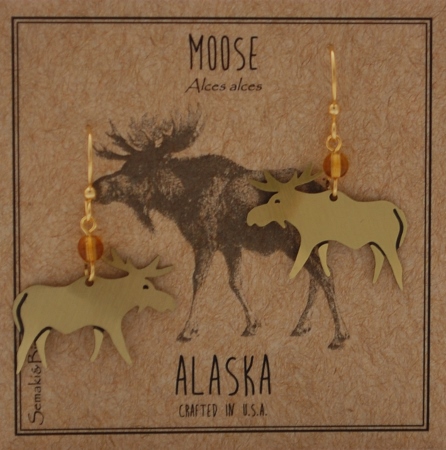 Moose Earrings