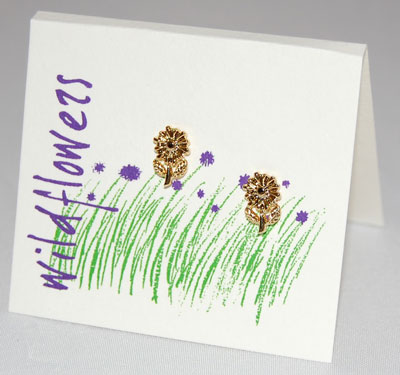 Daisy Earrings - gold