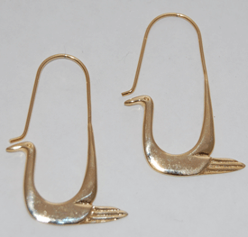 Freebird Earrings - gold