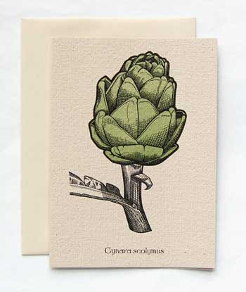 Artichoke Note Card