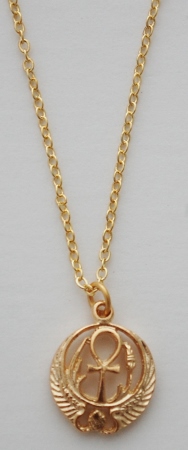 Ankh Necklace - gold