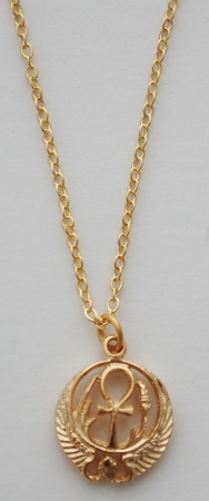 Ankh Necklace - gold