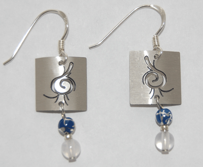 Swirl Petroglyph Earrings