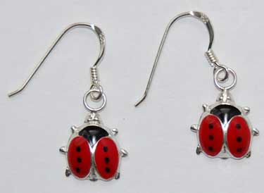 Ladybug Earrings