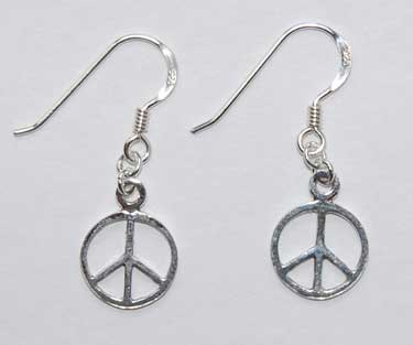 Peace Sign earrings