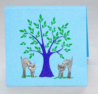 Arching Cat