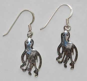 Octopus Earrings