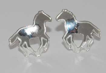 Horse Post Earrings