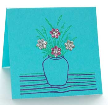 Vase - Flower Earrings