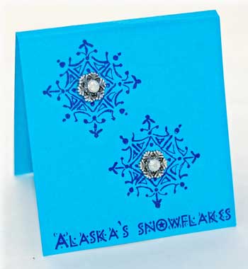 Alaska Snowflake Posts - aurora