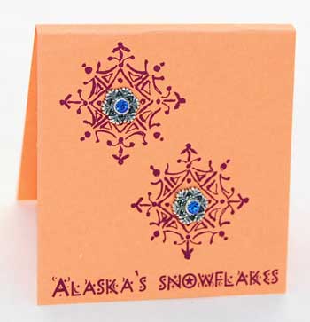 Alaska Snowflake Posts - sapphire