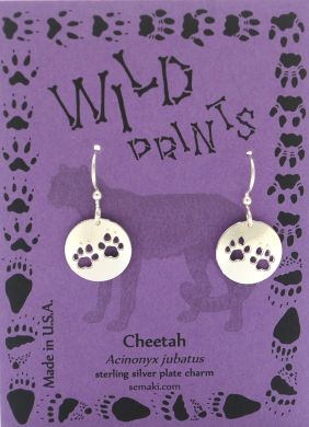 Cheetah Track Earrings