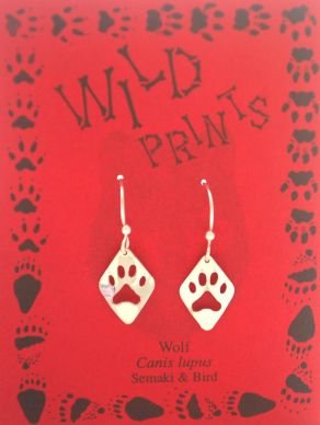 Wolf Track Earrings