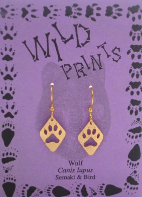 Wolf Track Earrings