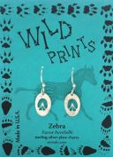 Zebra Track Earrings