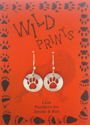 Lion Track Earrings