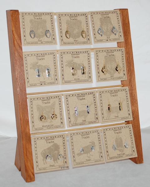 Track Earring Rack Display