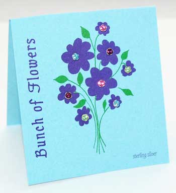 Bunch of Flowers - Crystal Posts