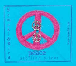 Peace Earrings