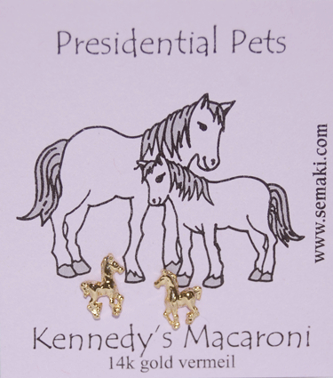 Macaroni the horse - gold