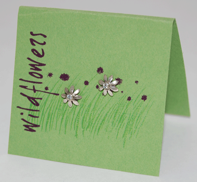 Daisy Wildflower Posts - diamond