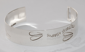 Moose Cuff Bracelet - silver