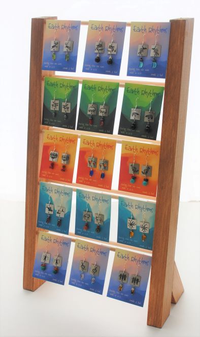 Earth Rhythm Rack Display