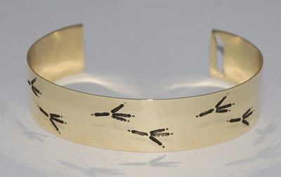 Eagle Cuff Bracelet - gold