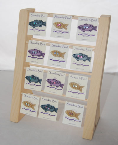 Fish Button Rack Display