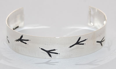 Eagle Cuff Bracelet - silver