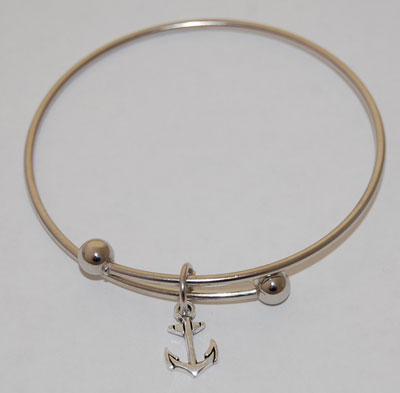 Anchor Charm Bracelet